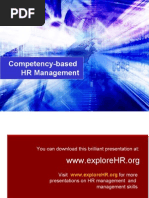 Competency-Based HR Management