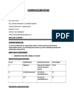 Curriculum Vitae: Neelam Kumari