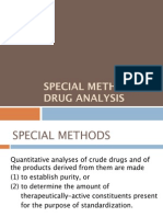 Special Methods of Drug Analysis
