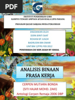 Analisis Cerpen BMM3110