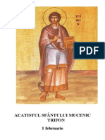 Acatistul Sfântului Mucenic Trifon