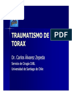 Clase Traumatismo de Torax 2010