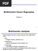 Multivariate Linear Regression