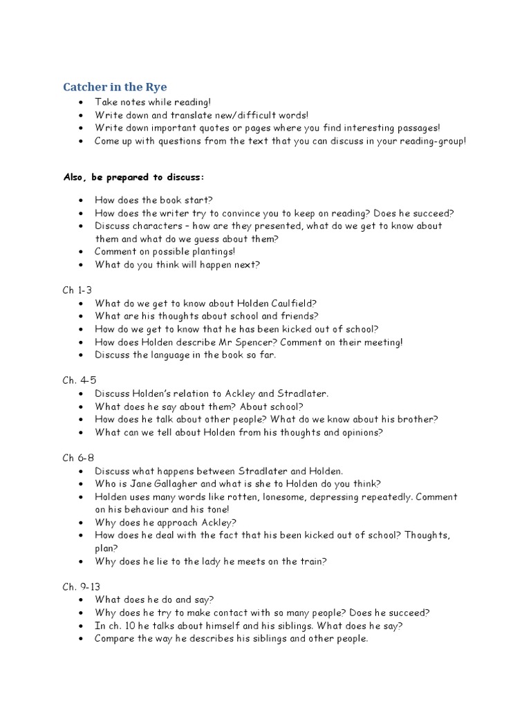 The Catcher in the Rye Uncovered: A 90-Second Summary, image size:768x1024