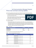 Cisco Unified Communications Manager Express
Phone User and Seat Licensing Updates