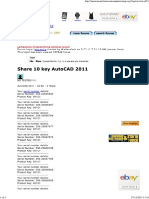 Share 10 Key Autocad 2011 Auto Cad Online Services