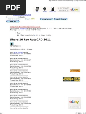 Share 10 Key Autocad 2011 Auto Cad Online Services