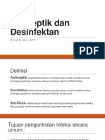 Antiseptik dan Desinfektan