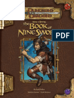 D&D 3.5 Tome of Battle The Book of Nine Sword