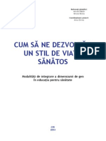 Dezvoltarea Stilului de Viata Sanatos