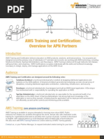 Download AWS Training  Certification- Overview for APN Partners by Mathavan Sundharamoorthy SN213324638 doc pdf