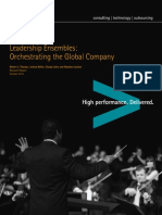 Accenture Leadership Ensembles Orchestrating Global Company