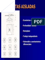 Calculo de Zapata Por Flexion Uniaxial