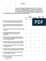 Perceived Stress Scale (PSS) 14-Item