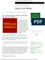 11 In Re CYNTHIA CARRSOW FRANKLIN  C O M M E N T A R Y  How to Fabricate Evidence_ Wells Fargo’s Foreclosure Manual Confirms the Worst — (Homeowner DEFENSE Perspective)