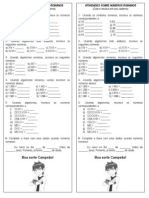 Roman Number Activities Worksheet