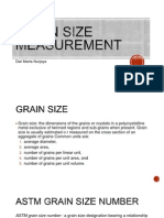 10 - Grain Size Measurement
