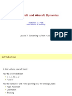 MAE462 Orbital Mechanics 3D Coordinate System Transformation Notes