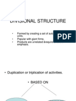 Divisional Structure Osd