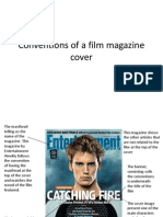 Conventions of A Film Magazine Cover Annotations
