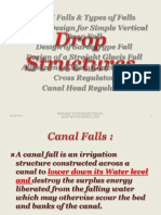 Drop Structure Canal Falls