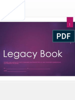 Legacy Book: Stories and Artifacts That Compares The Perspective of Two or More Generations On Various Life Issues