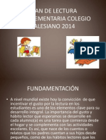 Plan de Lectura Complementaria Colegio Salesiano 2014