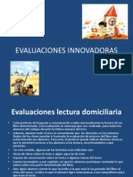 EVALUACIONES INNOVADORAS