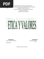 Etica y Valores