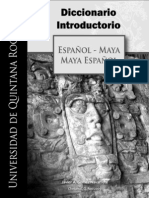 diccionario MAYA-ESPAÑOL, ESPAÑOL-MAYA