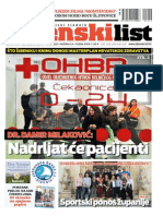 Sibenski List, 20. Ozujka 2014.