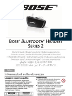 Manuale Auricolari Bose PDF