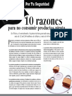 10 Razones para No Consumir Productos Pirata