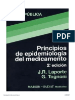 Laporte_Princiios de Epidemiologia Del Medicamento