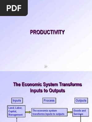 (Productivity)