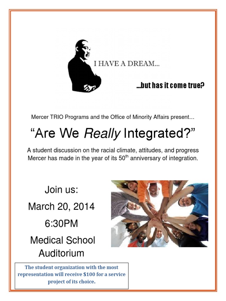 Mercer Integration Discussion Event | PDF | Social Science