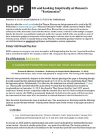 Download Correcting FAIR and Looking Empirically at Monsons Testimonies by TruthIsReason SN213378803 doc pdf