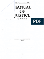 L. Ron Hubbard - Manual of Justice 1959