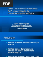 FAP uma avaliação da consistência epidemiológica