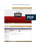 Openerp Installation Module Manuelle