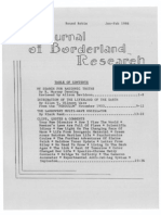 Journal of Borderland Research - Vol XLII, No 1, January-February 1986