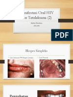 Manifestasi Oral HIV Dan Tatalaksana