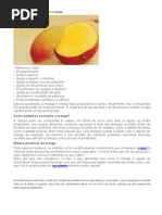 Benefícios da manga para a saúde