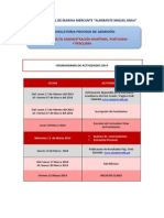 Cronograma Actividades