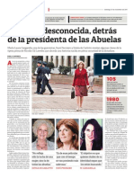 La Estela Desconocida, Detrás de La Presidenta de Las Abuelas (Miradas Al Sur 27/11/2011 - Pág. 1 de 2)