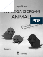 Akira Yoshizawa - Antalogia di Origami Animali