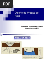 Diseño de Presas de Arco