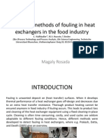 Detection Methods of Fouling in Heat Exchangers In