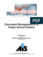 Document Management in a Public School District