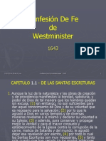 ConfesionDeFe-Westmiister en Power Point